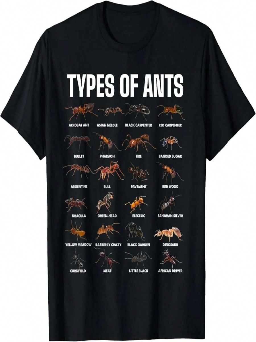 Types Of Ants For Ant Keeper Lovers T-Shirt S разноцветный