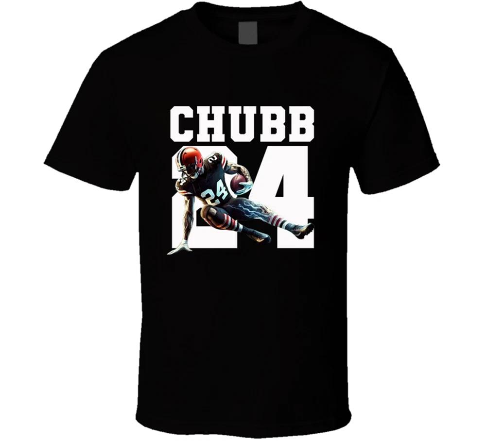 

Chubb 24 Text, Football Professional Team League Sport Fan T Shirt Tee Gift New 2XL