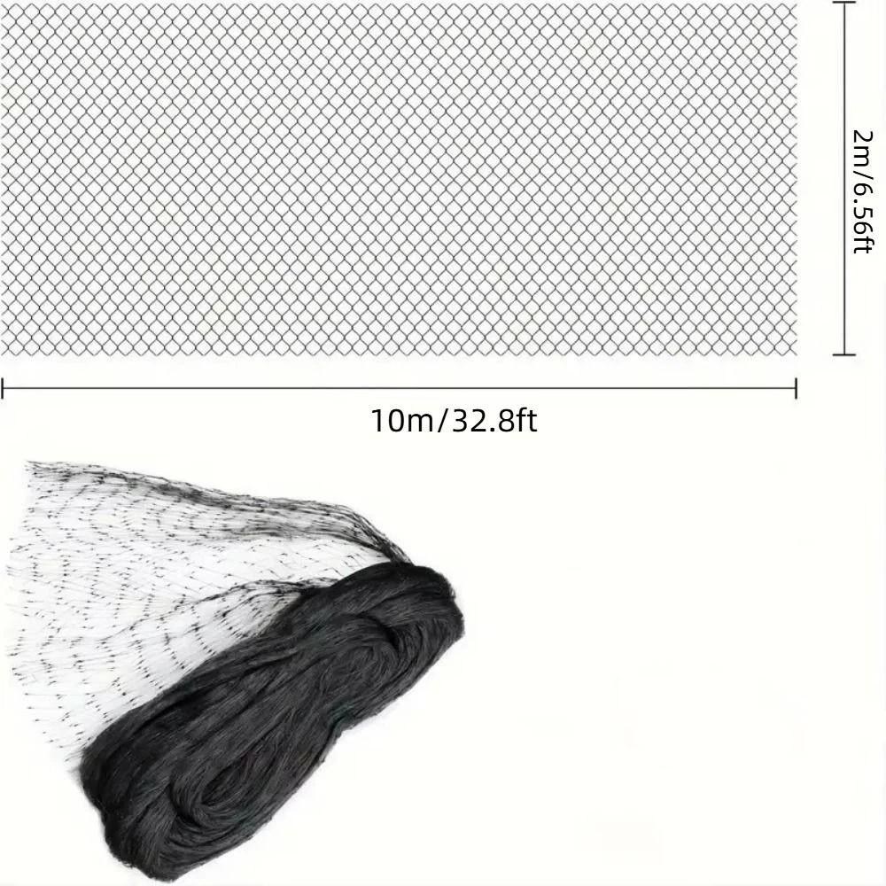 Heavy Duty Braided Cord Netting Reusable Bird Protection Mesh Animal Fence Garden Net Deer Fence
