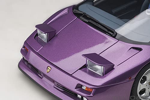 AUTOart 1/18 Scale Lamborghini Diablo SE30 VIOLA SE30/Metallic Purple Finished Product, One Size, 79158