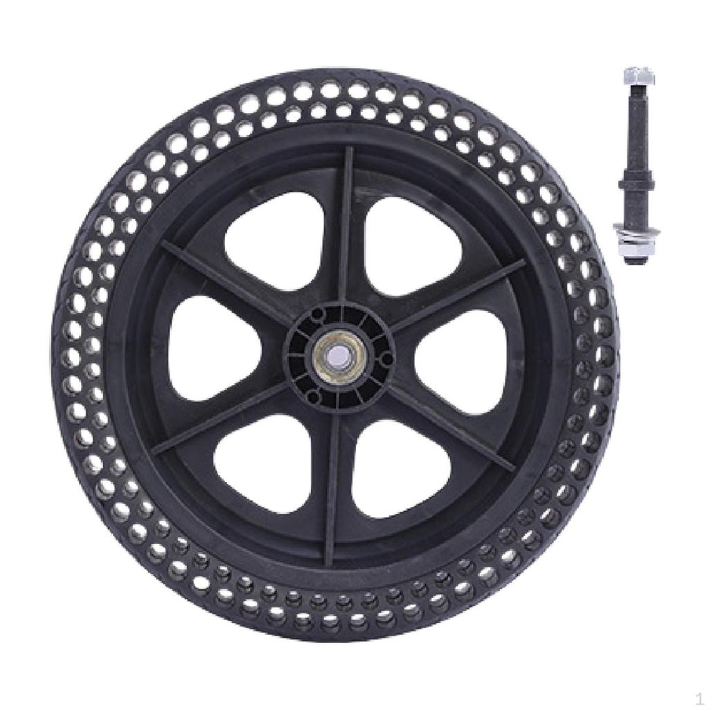 Wheelchair Wheel Maintenance Bearing Shock Absorption Honeycomb Rubber Tire