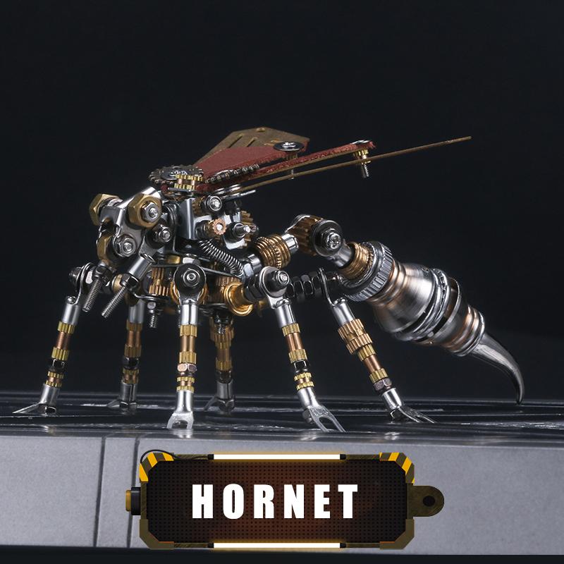 3D Metal Three-Dimensional Mechanical Cattle Spider Model Puzzle DIY Assemble Building Blocks Toys for Adult Children Gift