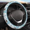 Asamike Steering Wheel Cover for Cars, Light Automobiles, Steering Cover, For Birds, Stretchable, Universal