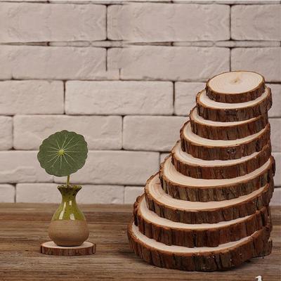 Natural Pine Wood Slices: Christmas Ornaments, DIY Crafts & Coasters