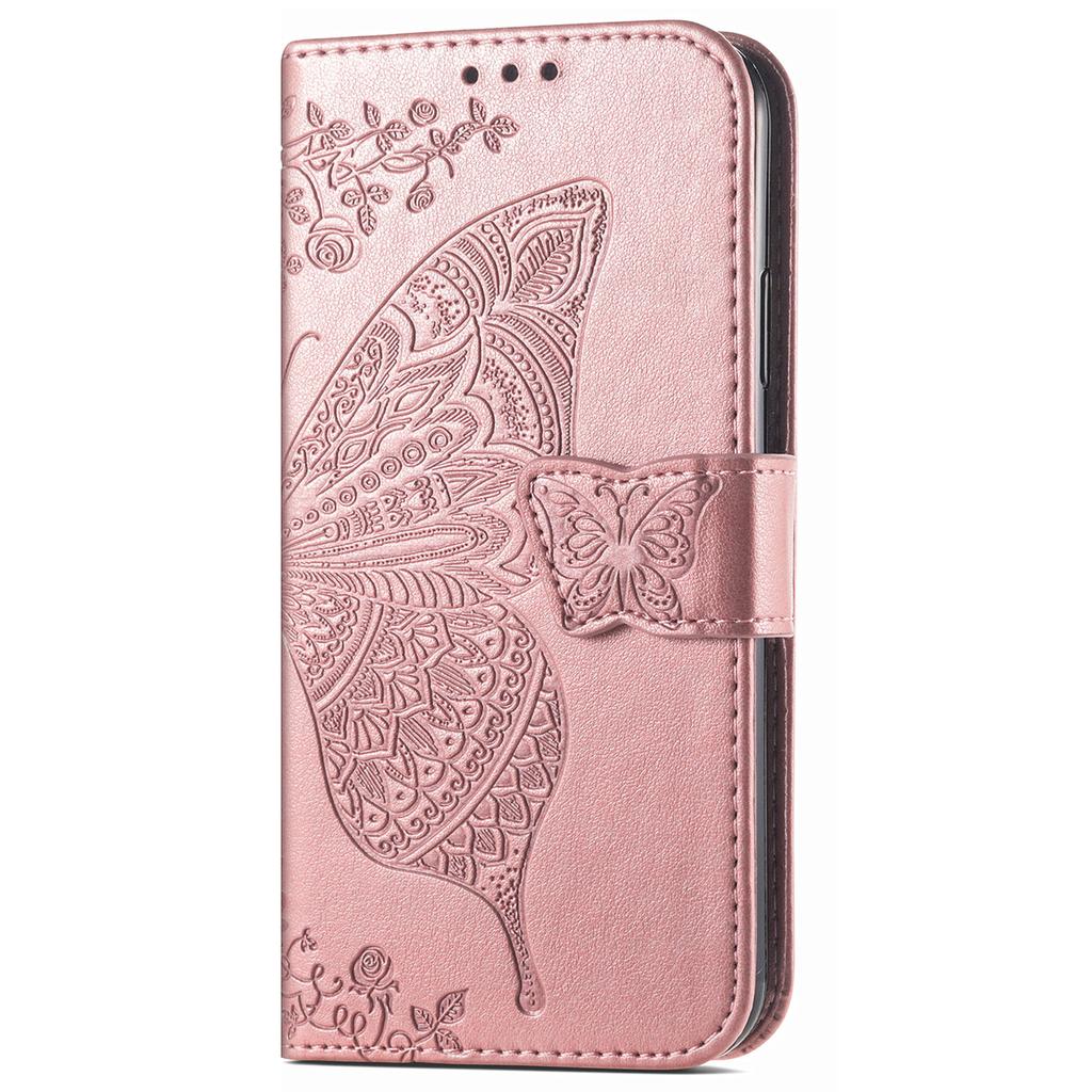 For Xiaomi Redmi Note 14 5G Case PU Leather Wallet Phone Cover Butterfly Pattern