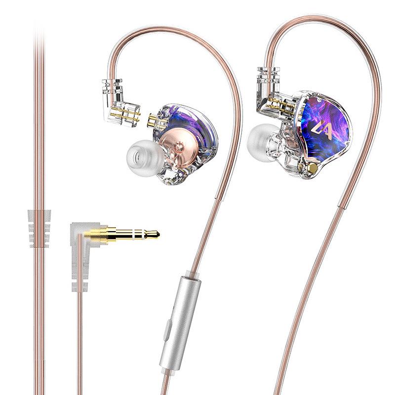 In-Ear Wired Hi-Fi Ear-Hook Headphones for Mobile, Singers, Gaming, Streaming, Studio Monitors, Sound Cards, In-Ear Monitors