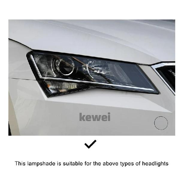 Car Headlight Cover For Skoda Superb 2016 2017 2018 Plastic Headlamp Lens Transparent Lampshade Shell Replace The Original Glass