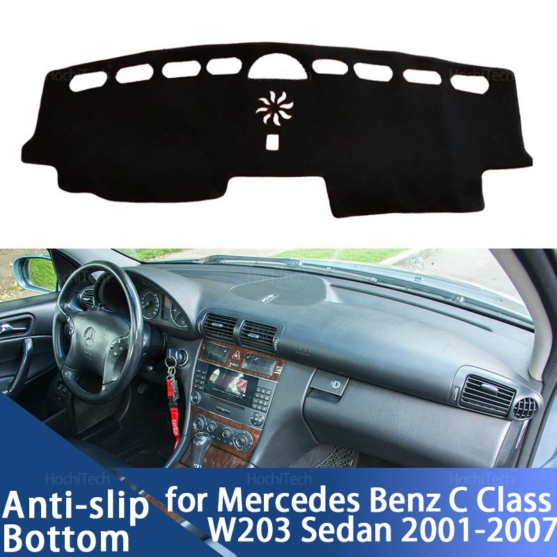 For Mercedes Benz C Class W203 Sedan 2001-2007 Anti-Slip Mat Dashboard Cover Pad Sunshade Dashmat Carpet Car Accessorie