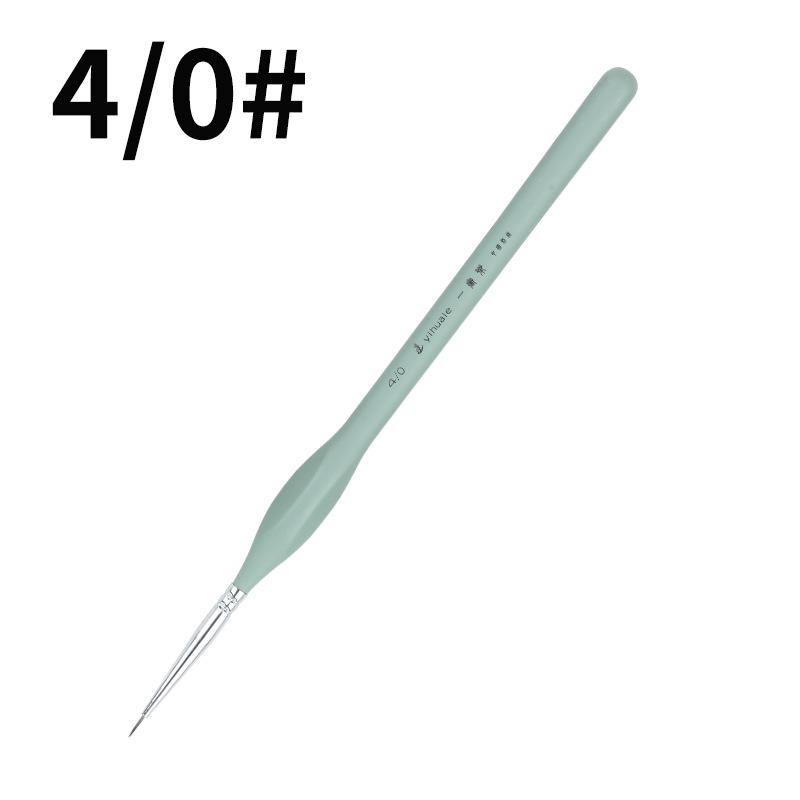 One Stroke Music Black Triangle Handle Brush Set for Watercolor, Gouache, and Acrylic Painting