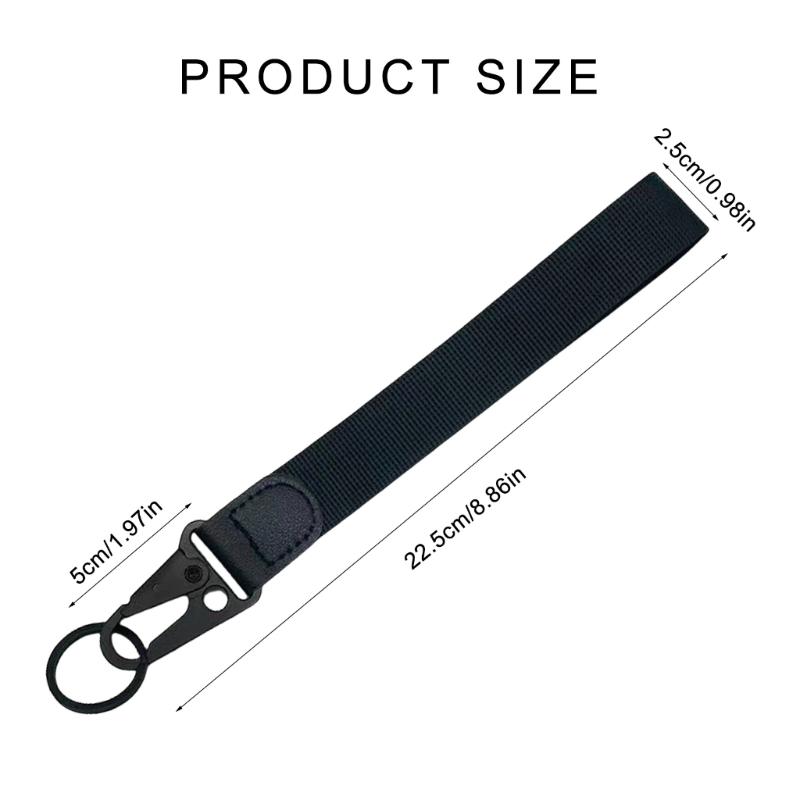 Wristlet Strap Hand Wrist Lanyard for Men Women, Wrist Lanyard Wristband Keychain Lanyard for Key/Wallet/Small Pendants