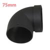 1 Pcs 75mm Diesel Air Heater Pipe L-shaped Connector High Temperature Resistant Heater Automotive Accessories
