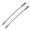2PCS DC to USB C Adapter Cable Fit for Mini Dish Antenna 100W 5A Water Proof Plug Converter Extension Cord 0.66FT 0.2M