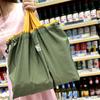 Foldable Shoulder Bag Fashion Waterproof Large Capacity Shopping Bag Storage Bag