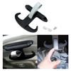 Car Purse Holder Hook, Car Rear Trunk Hook for Purses and Bags,HiddenPlastic Hook Hangers for Car Handbag