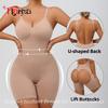 Flarixa Seamless Bodysuit Shapewear Tummy Control With Low Back Body Shaper Butt Lifter Camisole Lingerie Corset Underwear