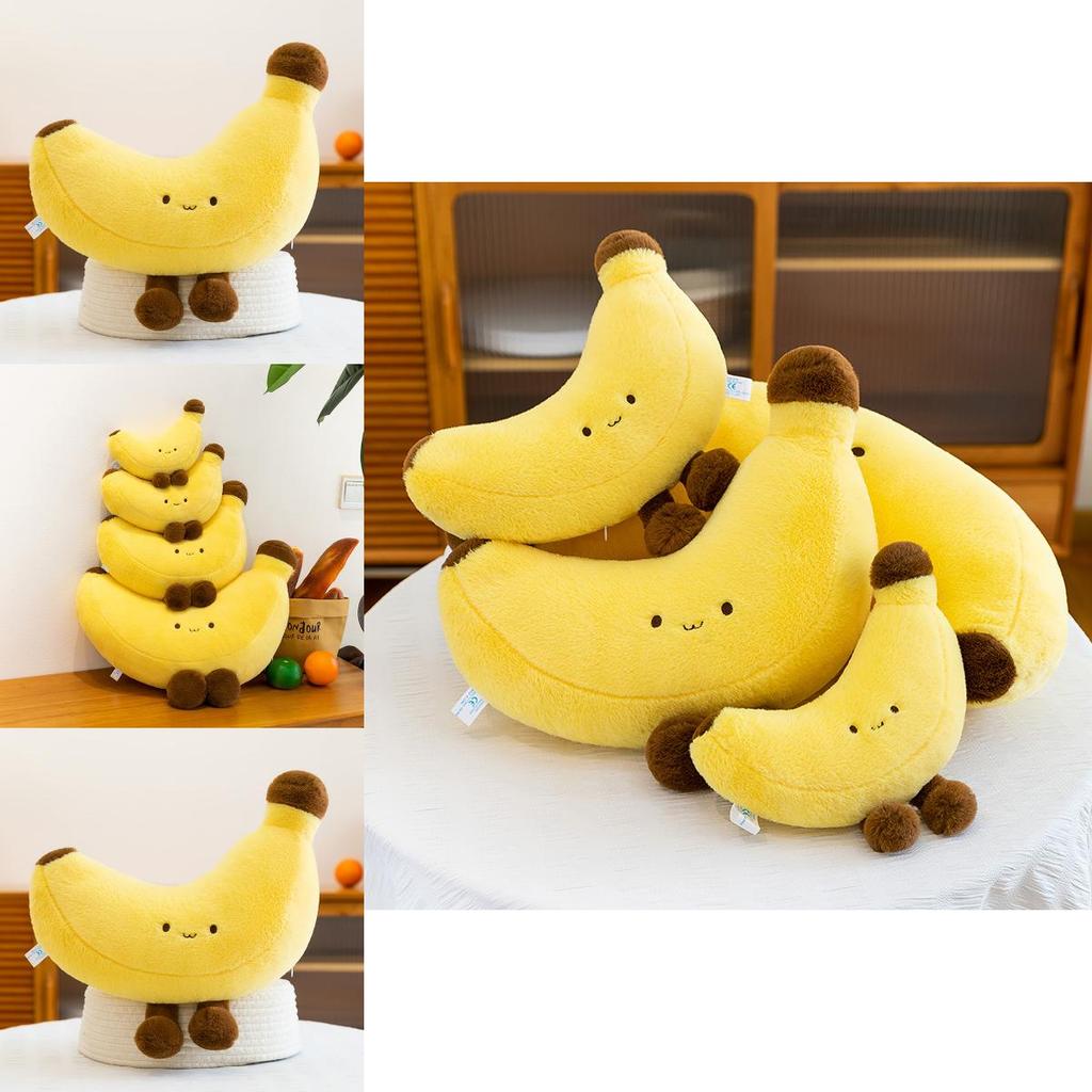 Long Leg Banana Plush Toy With Sleep Pillow For Kids And Children