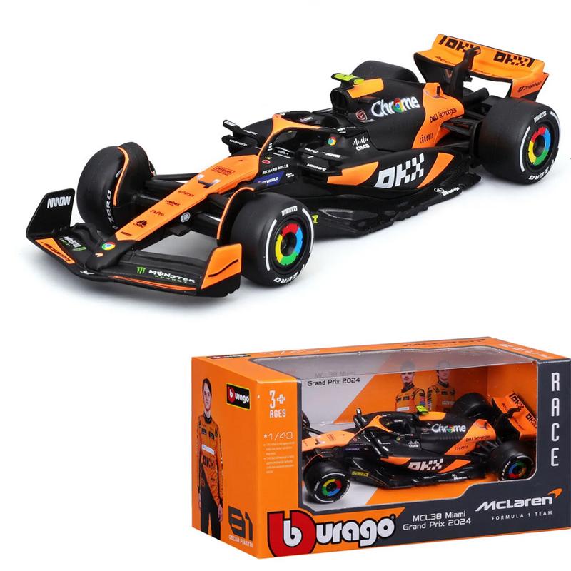 Bburago Bull Rb21 Japanese GP 2025 1:43 Ferrari Mclaren F1 MCL38 Alloy Model Car Toy Collectible Alpine A524  Aston Martin AMR23