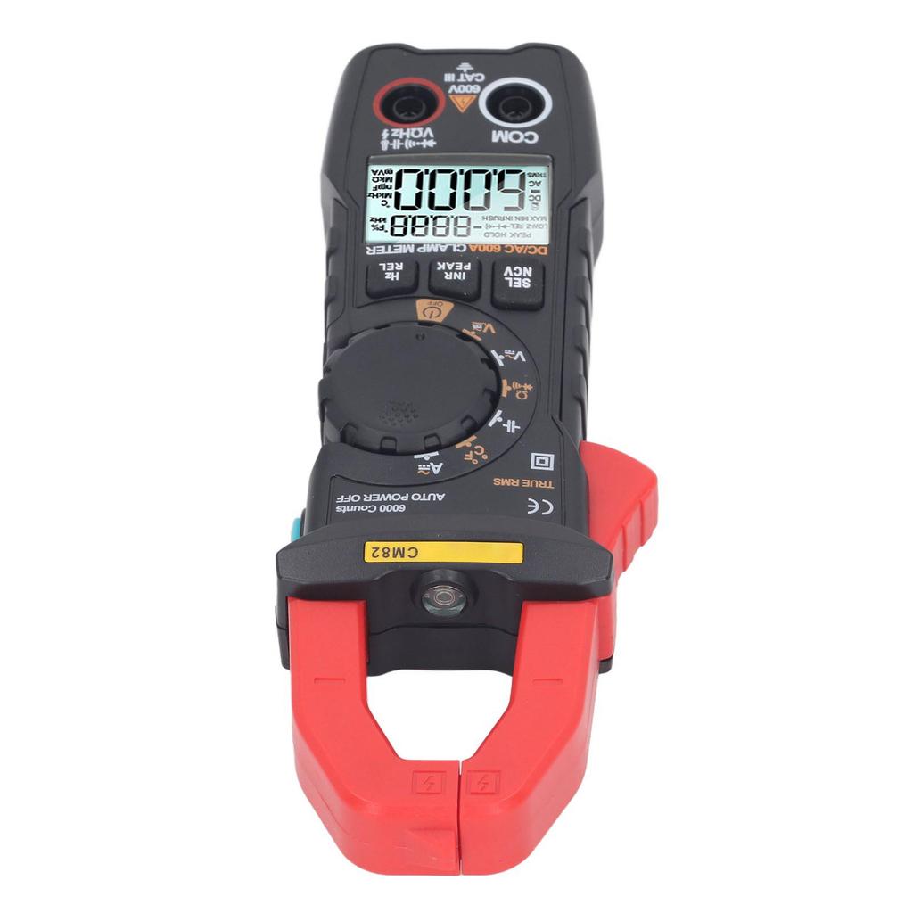 Digital Clamp Meter Multimeter 600A AC DC Amp Voltage Temperature Capacitance Tester