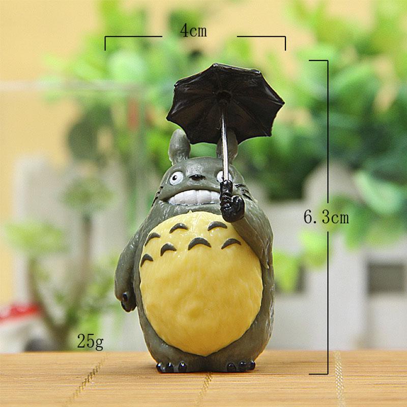 8pcs Neighbor My Totoro Pvc Mei Cat Bus Figure Miyazaki Hayao Film Toys Scene