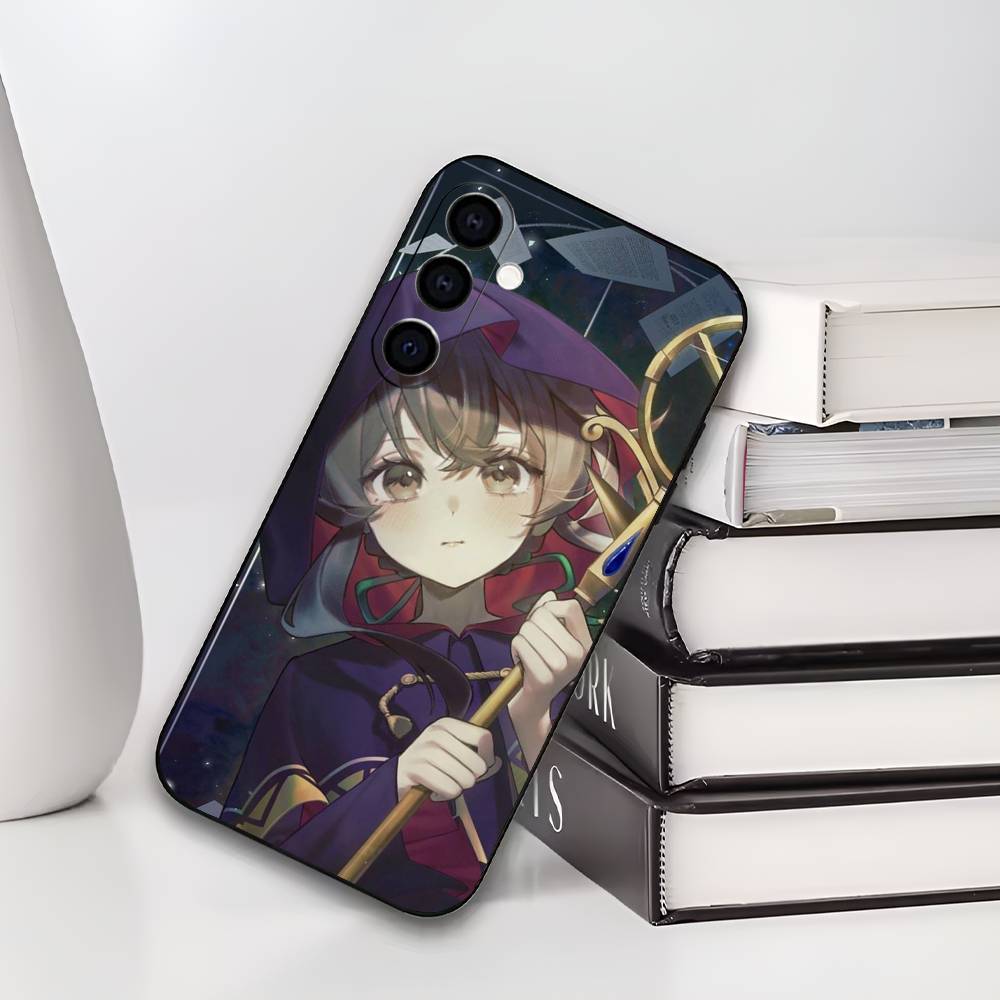 S-Silent Anime W-Witch Phone Case Silicone Soft For Samsung Galaxy A73,A72,A71,A70,A53,A52,A51
