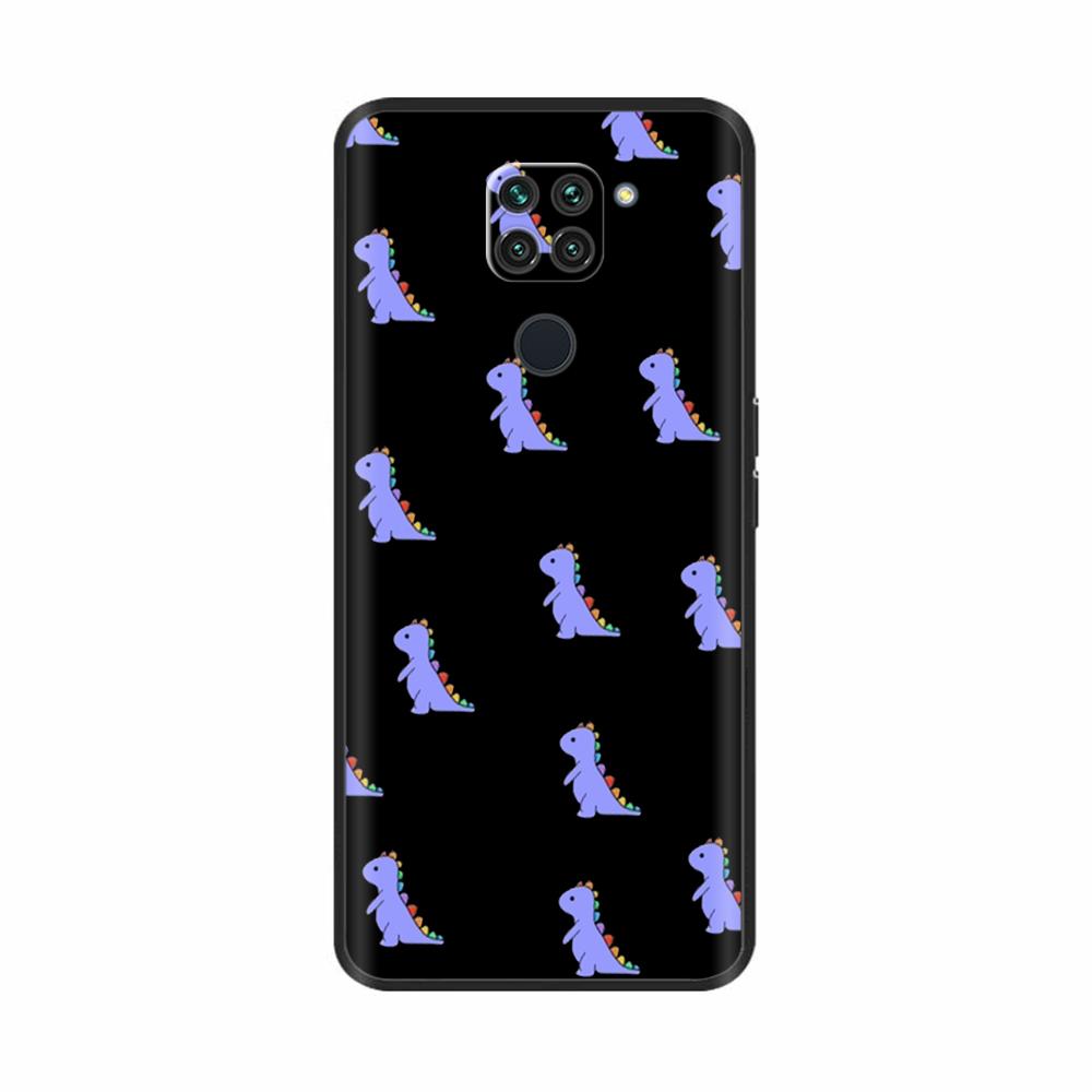 Case For Xiaomi Redmi Note 9 Case Soft Black Silicon Back Cover For Redmi Note9 Cover Redmi Note 9 Case Funda Coque Bumper Shell