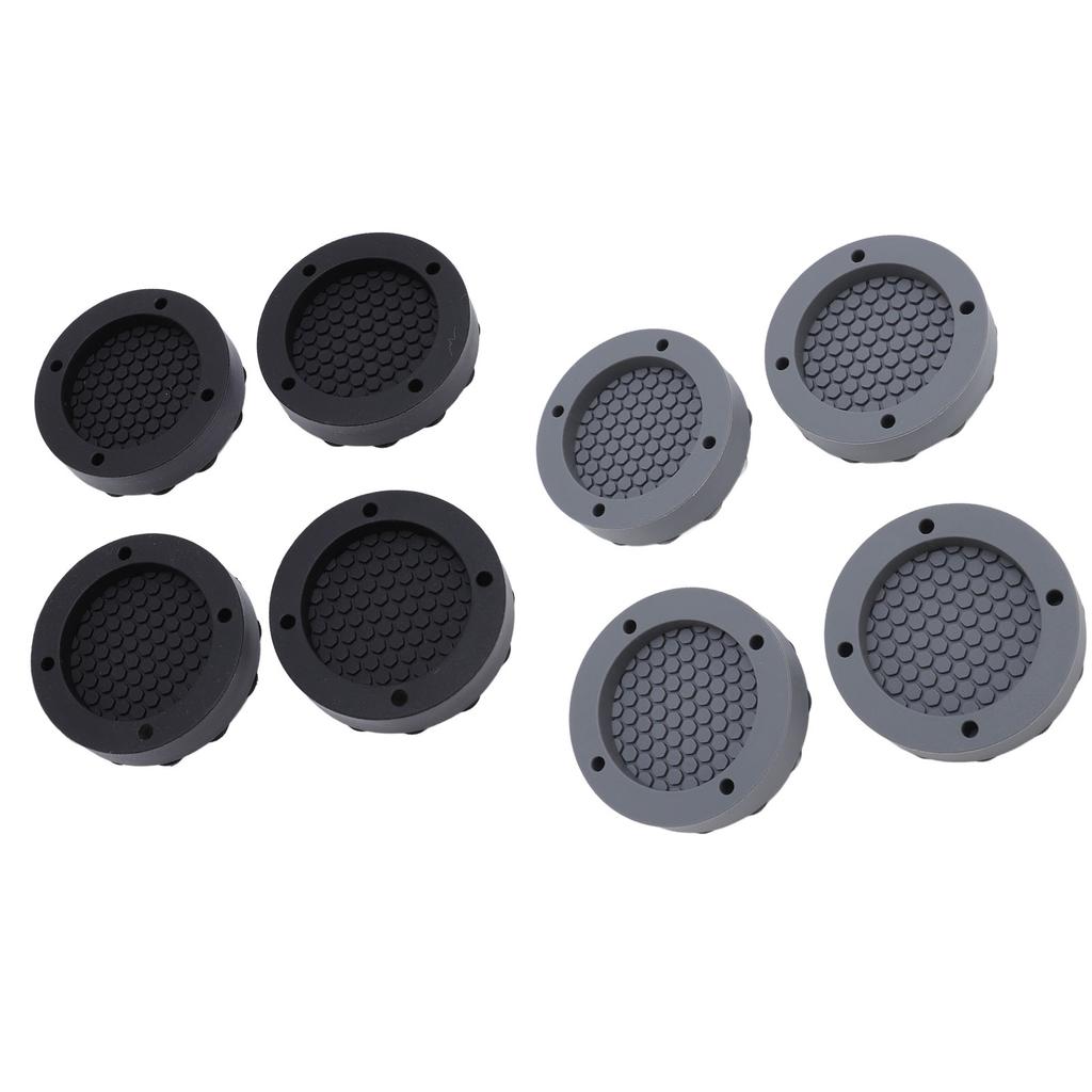 4pcs Washing Machine Vibration Damper with Powerful Suction Cup Washing Machine Anti Vibration Mat