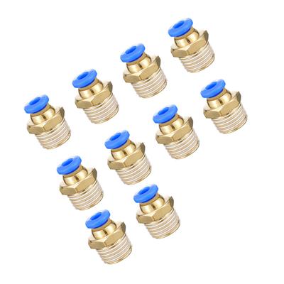 10 Pieces Home Portable Threaded Interface Pneumatic Hose Connector Reusable Fast Release Pipe Connectors Hardware