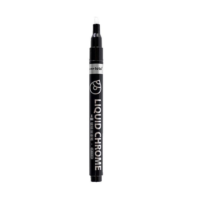 Letu Metallic Mirror Electroplating Marker Pen for DIY Graffiti and Gundam Model Touch-Up