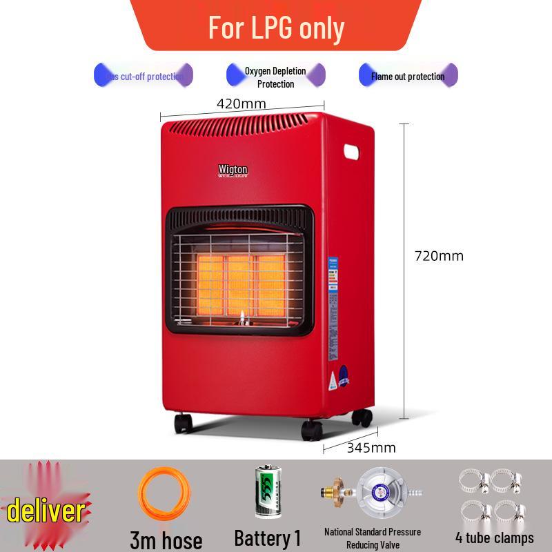 

Кімнатний Енергозберігаючий Швидкий Нагрів Натуральний та Зріджений Газ Нагрівач Плита