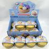 Ultimo colorato raviolo antistress Fidget Giocattolo tattile Cibo simulato Squishies Panino con cestello per la cottura a vapore Palla di pasta da spremere Regalo
