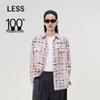 2025 Spring Long Loose Straight Mulberry Silk Shirt