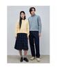 Binpolmen Unisex Cozy & Fuzzy Round Knit - Light Green (Bc4Y51C60L)