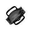 Michael Kors MK Gabby Silver Letter Logo Lock Back Pocket Zipper Closure Handbag Women Handbags Black 35S3S5GS5O-001