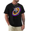Sloth Riding Narwhals Colorful Rainbow Funny Tshirt Durable Work Wear Tshirt