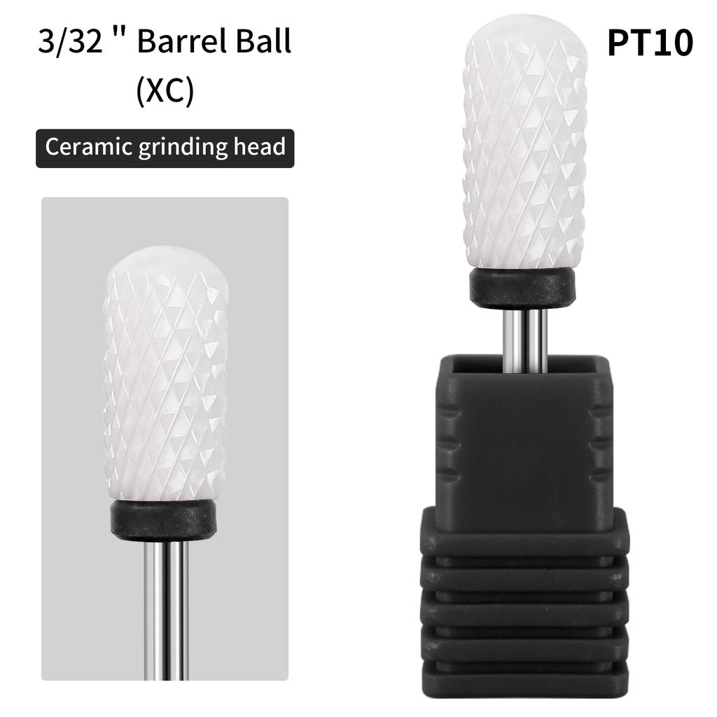 25 Types Ceramic Milling Cutter Nail Drill Bit Electric Manicure Pedicure Mill Bits Machine Files Nail Art Tools Equipment
