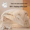 Winter & Summer Quilt: Xinjiang Long-staple Cotton, Thick, Pure Cotton Wadding, All-Season Use