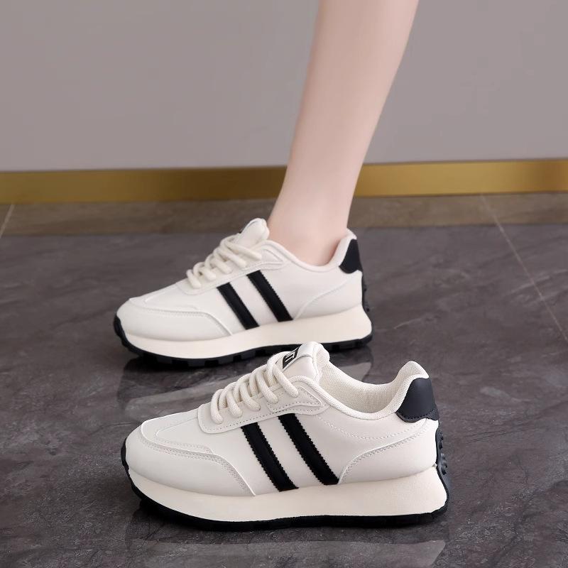 

Yang Mi s black sneakers women s small size running shoes autumn 2 new 40 бежевий