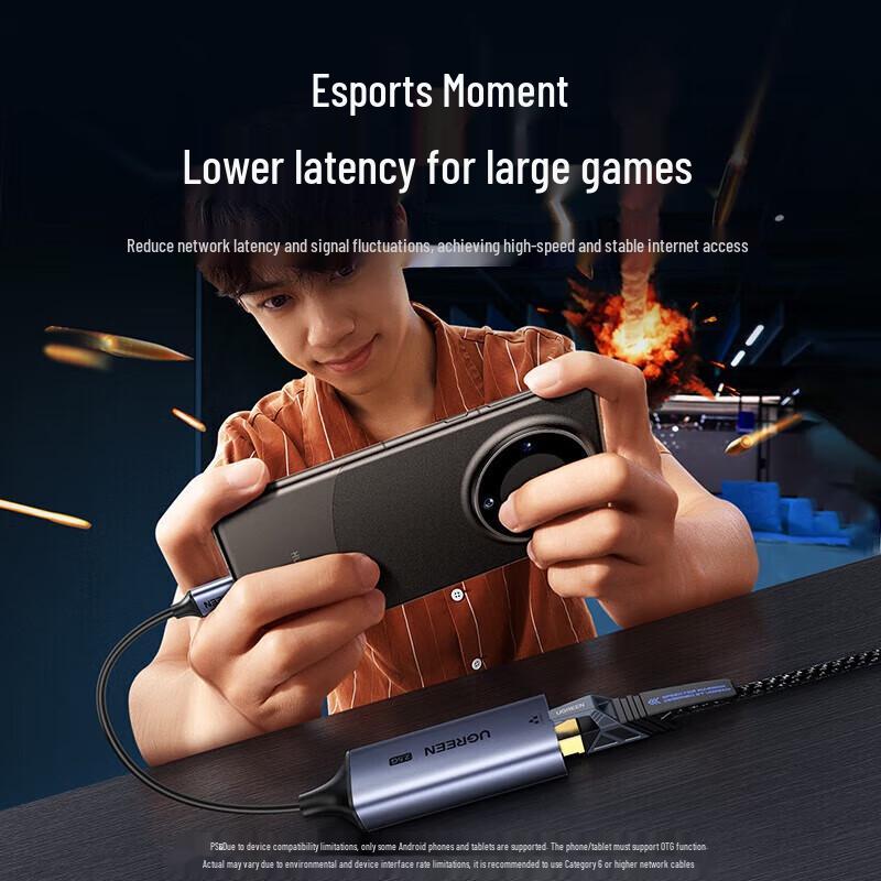 UGREEN USB-C to RJ45 2.5G Gigabit Ethernet Adapter