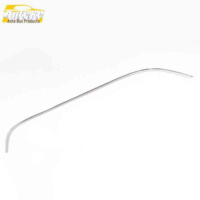 Equinox Rear Bumper Trim U-Shaped Decorative Sticker - Stainless Steel Tailgate Trunk Bright Strip Accessory