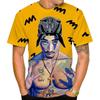 Summer Fashionable creative 3D printing printed pattern comfortable short sleeved casual T-shirt Comfortable Breathable Versatile Sports T-shirt