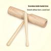 Orff Percussion Double-Tone Wood Blocks for Children's Music Performance