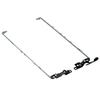 HSSDTECH No-Touch Left & Right LCD Screen Display Hinges for HP 17-BY 17-CA 470 G7 (L22536-001, 6055B0057001, 6055B0057002)