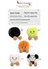 Creative Sports Plush Dolls: Fun Football, Basketball, Tennis Figurines - Perfect for Ornaments and Birthday Gifts