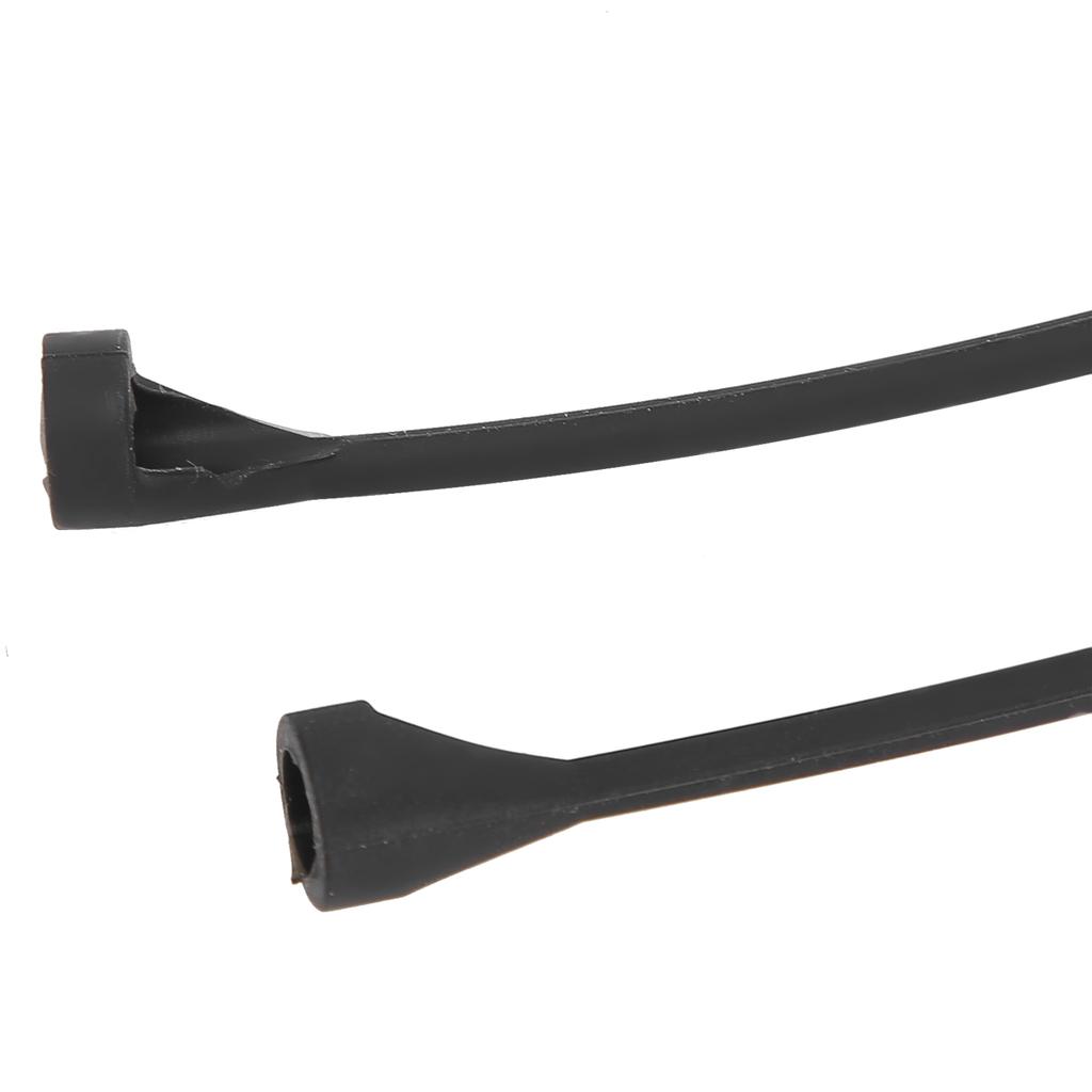 Silikon Anti-Verlust Lanyard Hörgerätehalter Riemen Schutzseil für ältere Menschen(Schwarz )