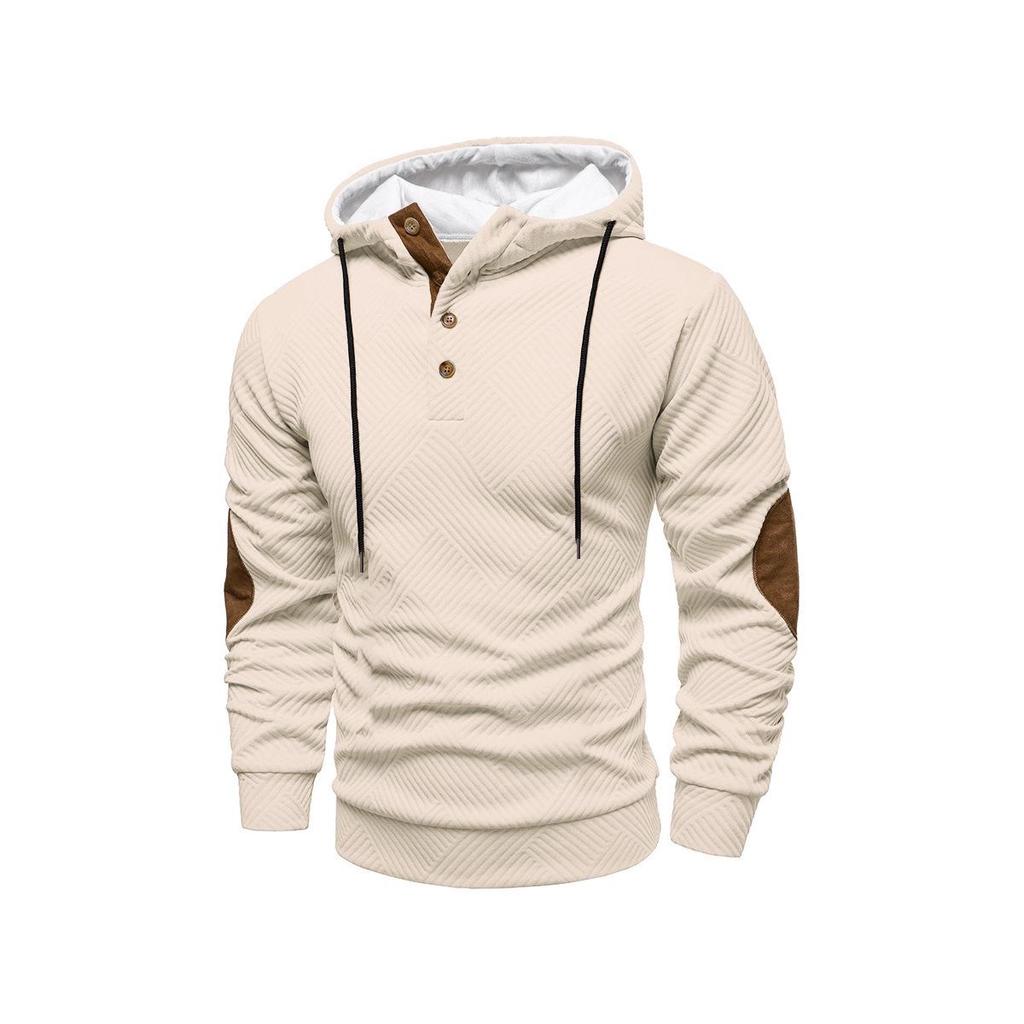 Men's Trendy Loose Hooded Casual Pullover Sweatshirt