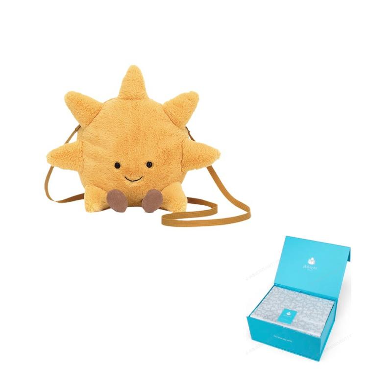 JELLYCAT Fun Items Series Sun Bag Cute Doll Plush Doll 24cm High