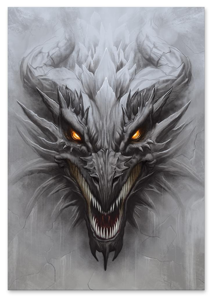 Poster Portrait Dragon Diablo