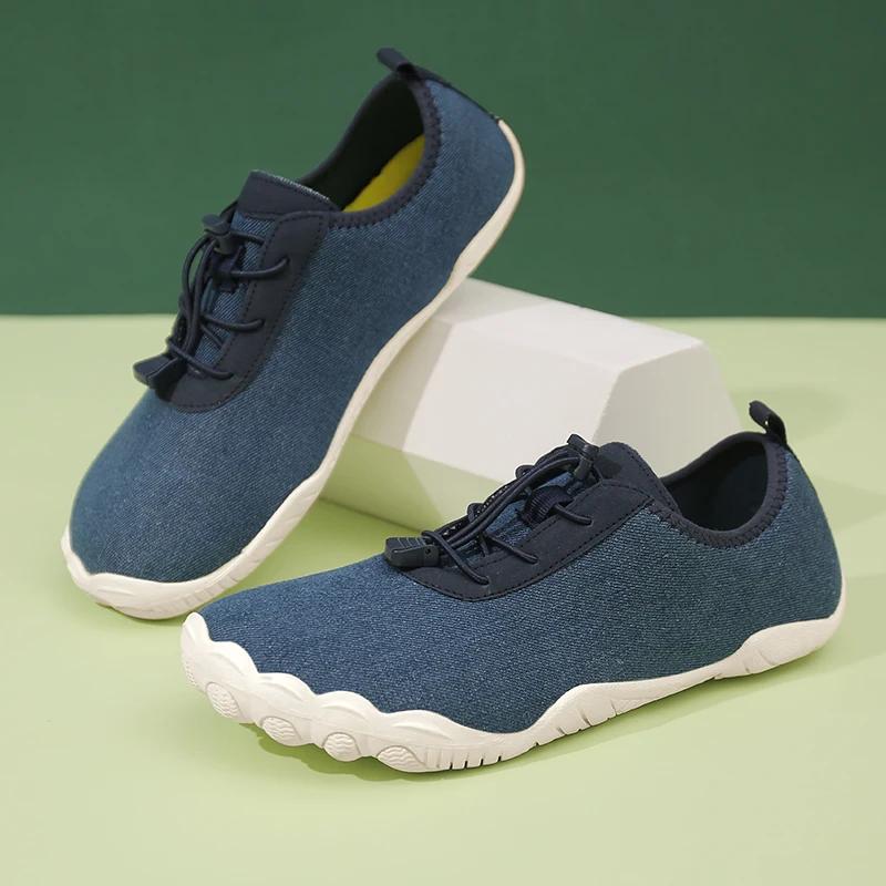 Sommer Herren und Damen Sneakers Barfußschuhe Gym Sport Laufschuhe Trail Trekking Outdoor Strand Wassersport Fitness Schuhe