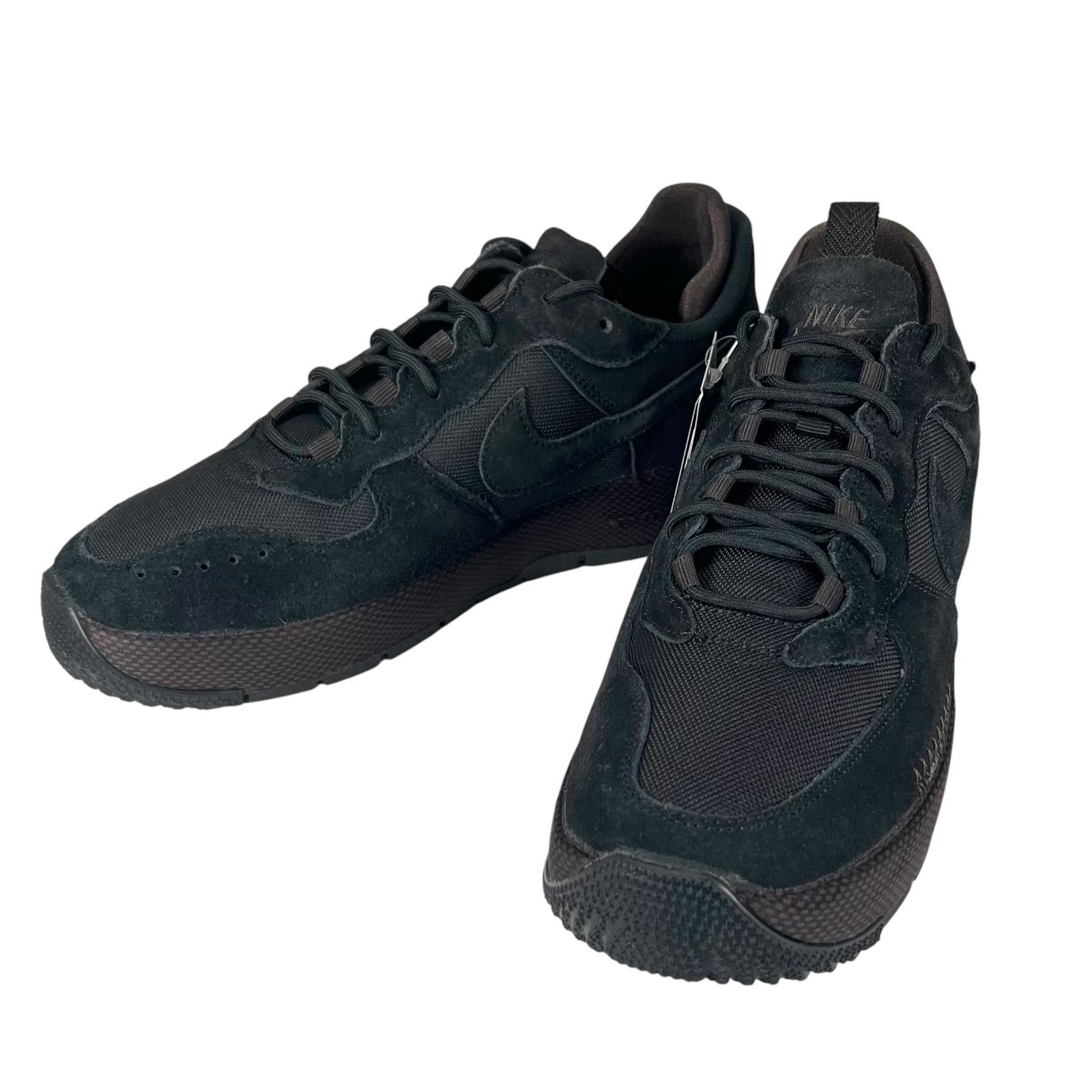 NIKE AIR FORCE 1 WILD FB2348 001 sneakers black mens JP27.5 used