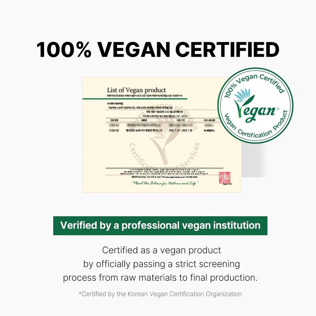 Medicube Super Cica Daily Quick Mask 350ml 30EA